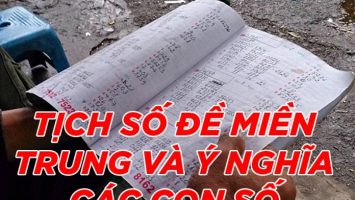 tịch số đề miền trung